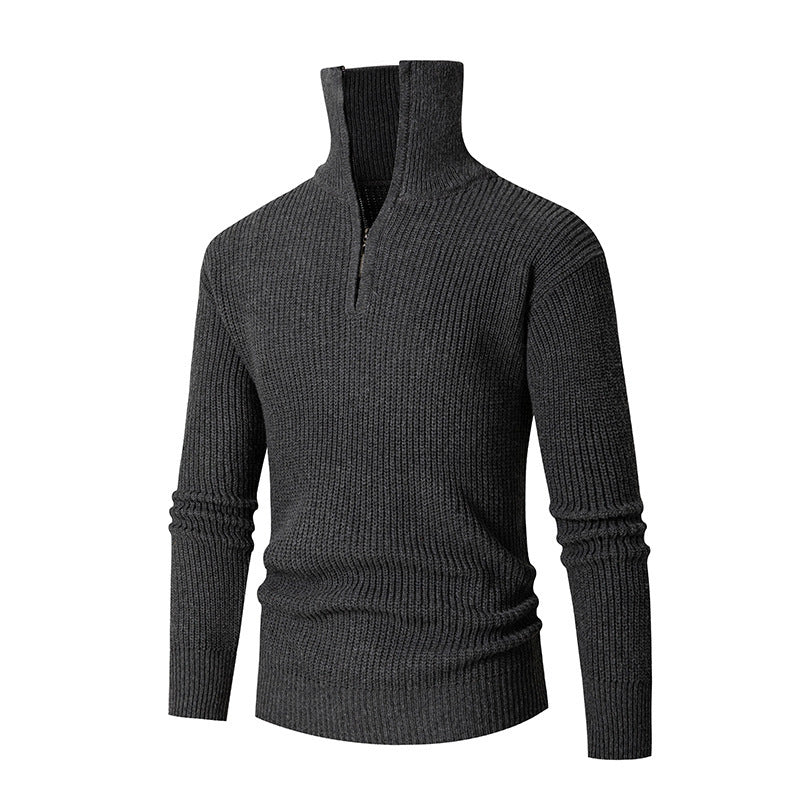 Men Thermal Slim Fit Turtleneck Sweater