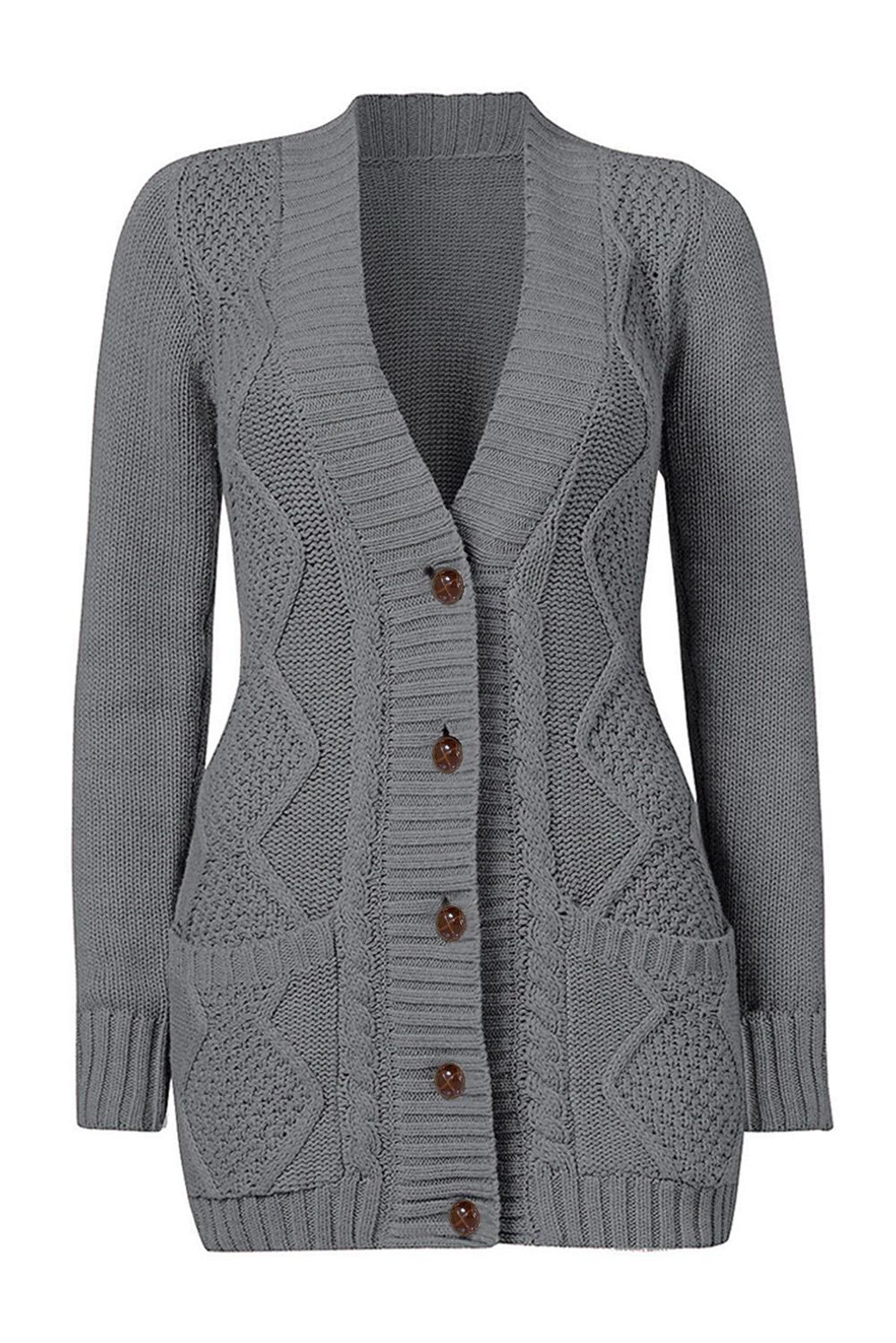 Comfy Front Pocketed Cardigan