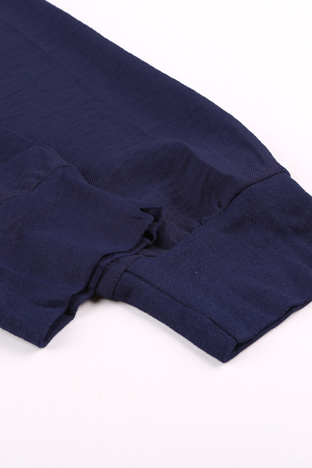 Blue Pocketed Casual Jogger Pants