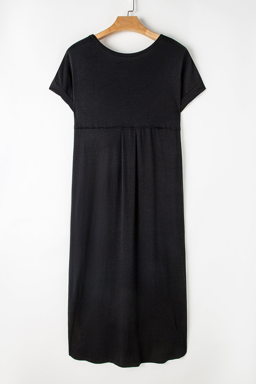 Black Maxi T-shirt Dress