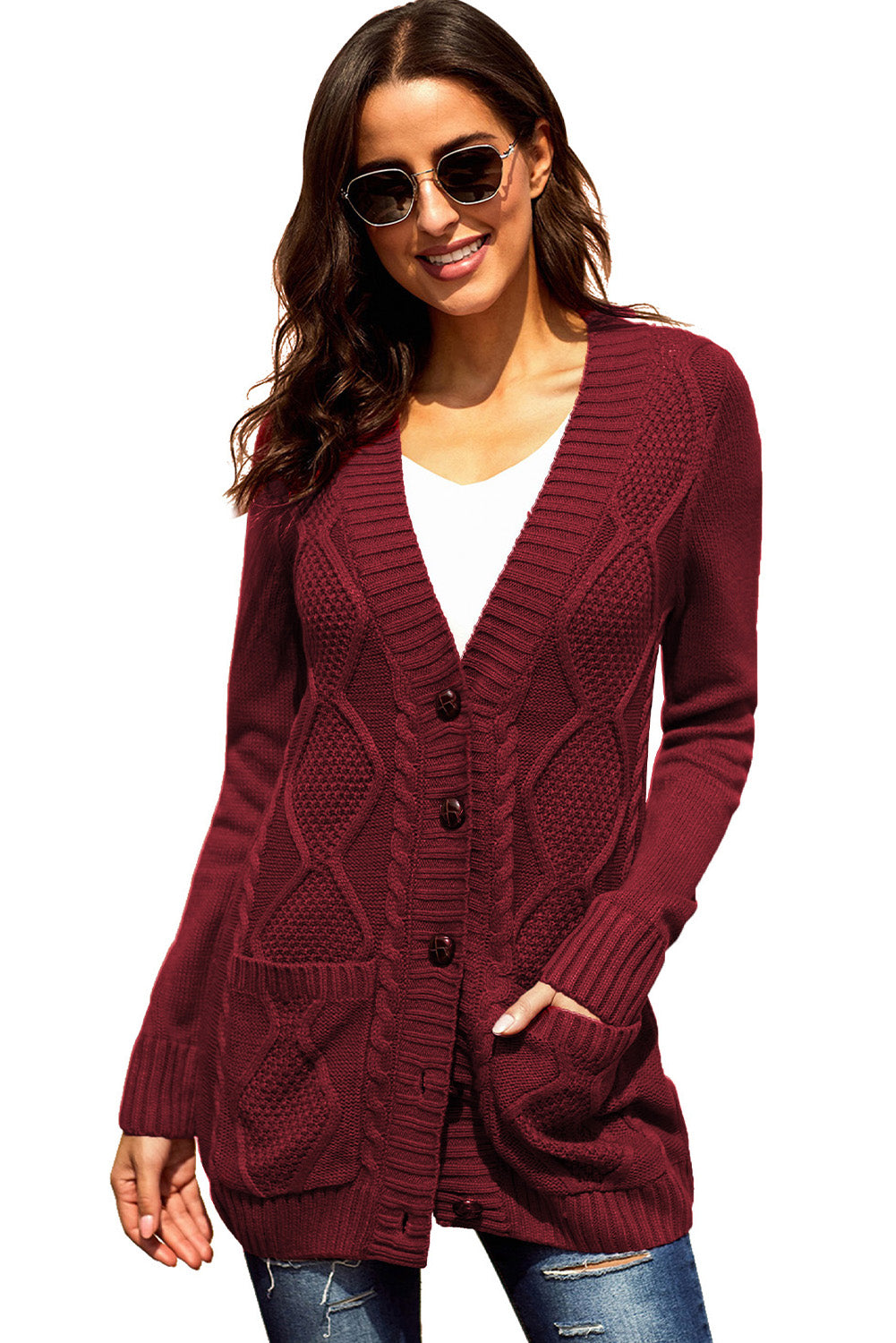 Comfy Front Pocketed Cardigan