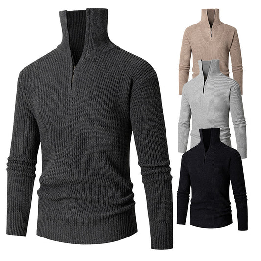 Men Thermal Slim Fit Turtleneck Sweater