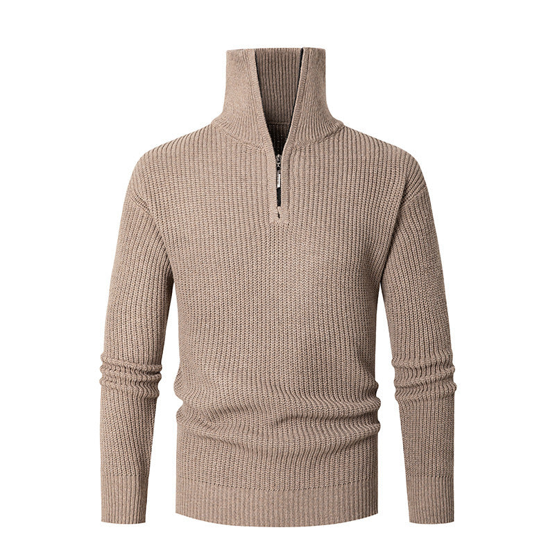 Men Thermal Slim Fit Turtleneck Sweater