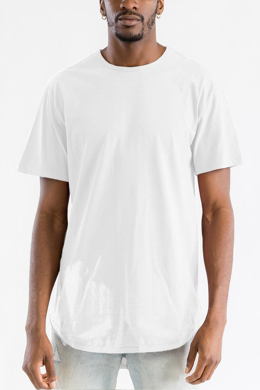 Solid Color Round Neck Tshirt