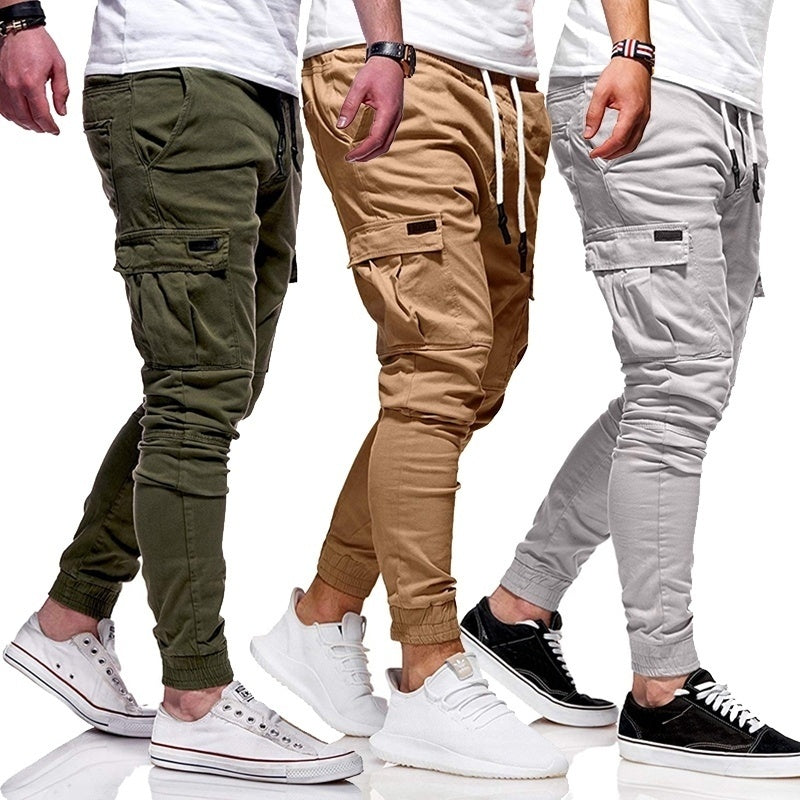 Men  Thin Cotton Casual Pants (Up to Size 4X Runs Small)