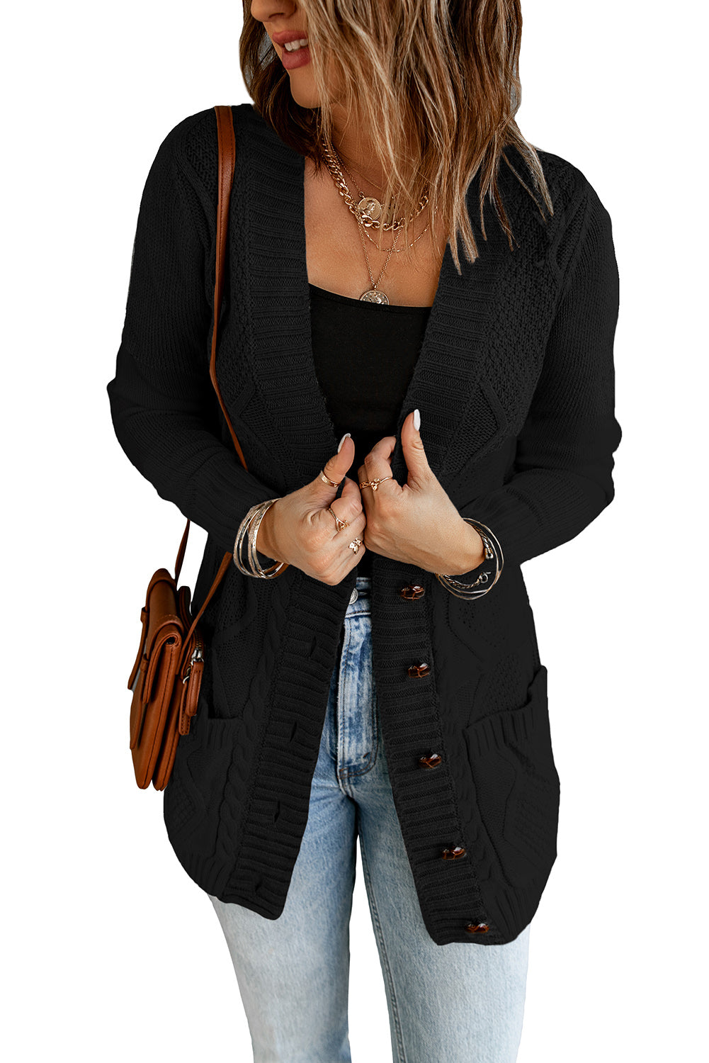 Comfy Front Pocketed Cardigan