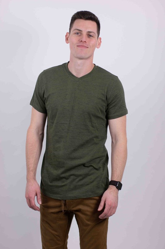 Tri-Blend V-Neck T-Shirt