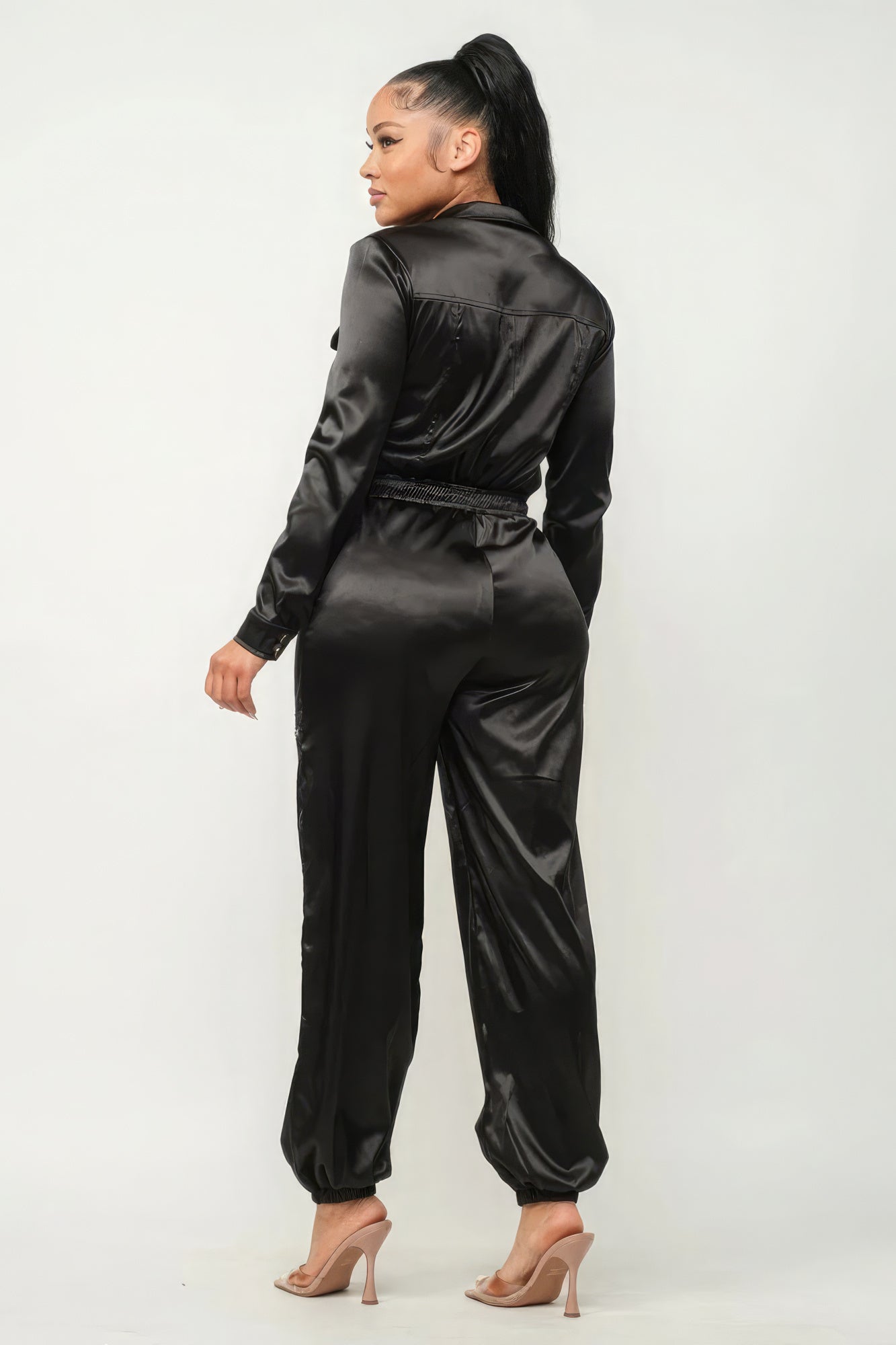 Zip Up Jumpsuit