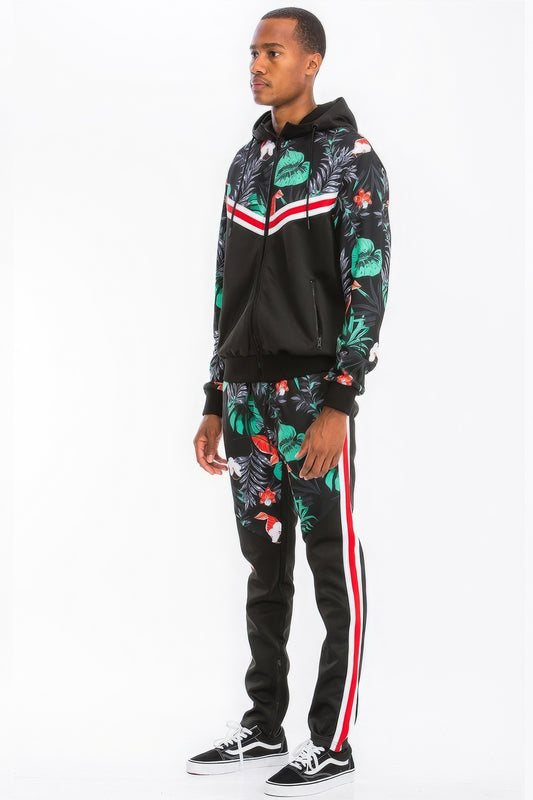 Men Multicolored Sweatsuit