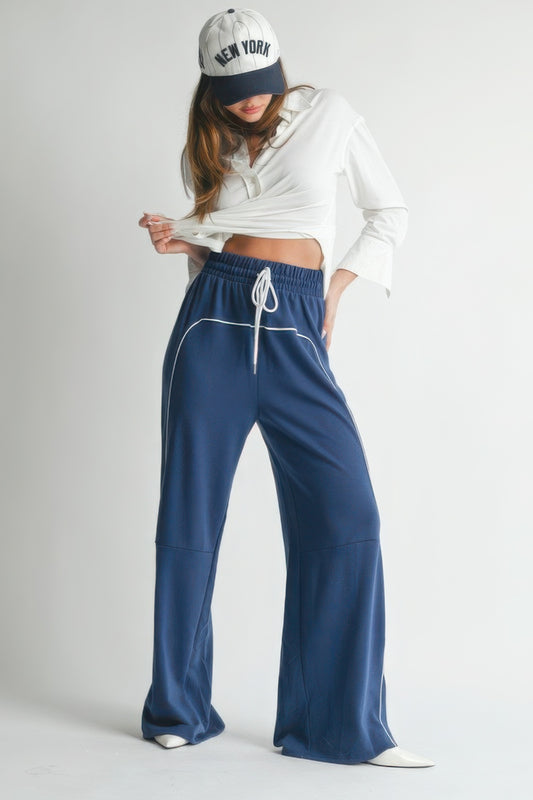 Drawstring Loose Fit  Pants