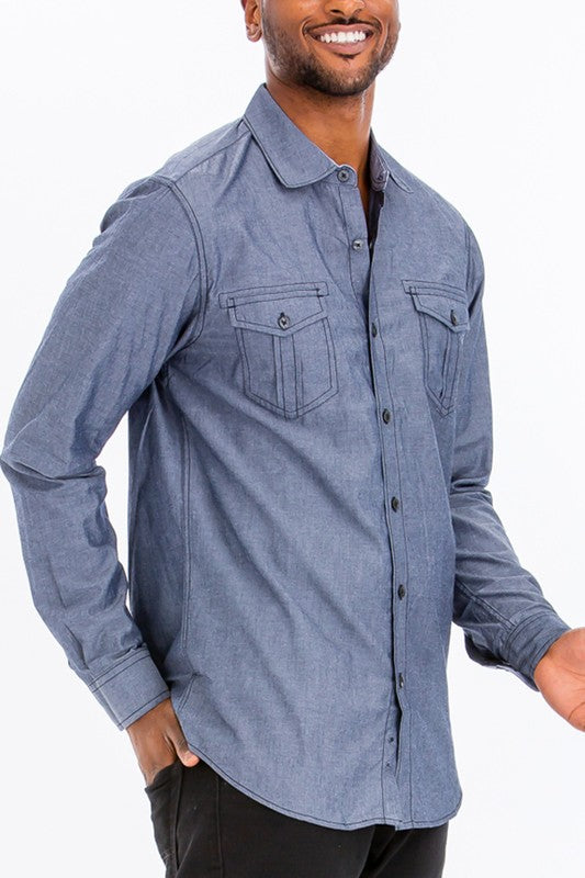 Men's Casual Long Sleeve Shirts