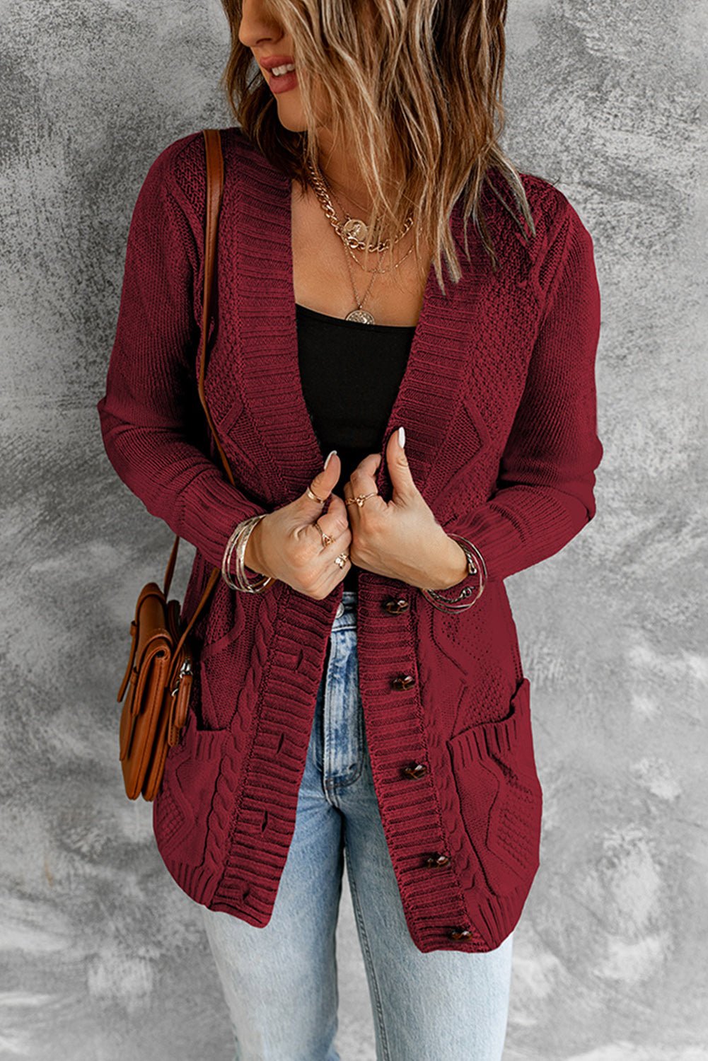 Comfy Front Pocketed Cardigan