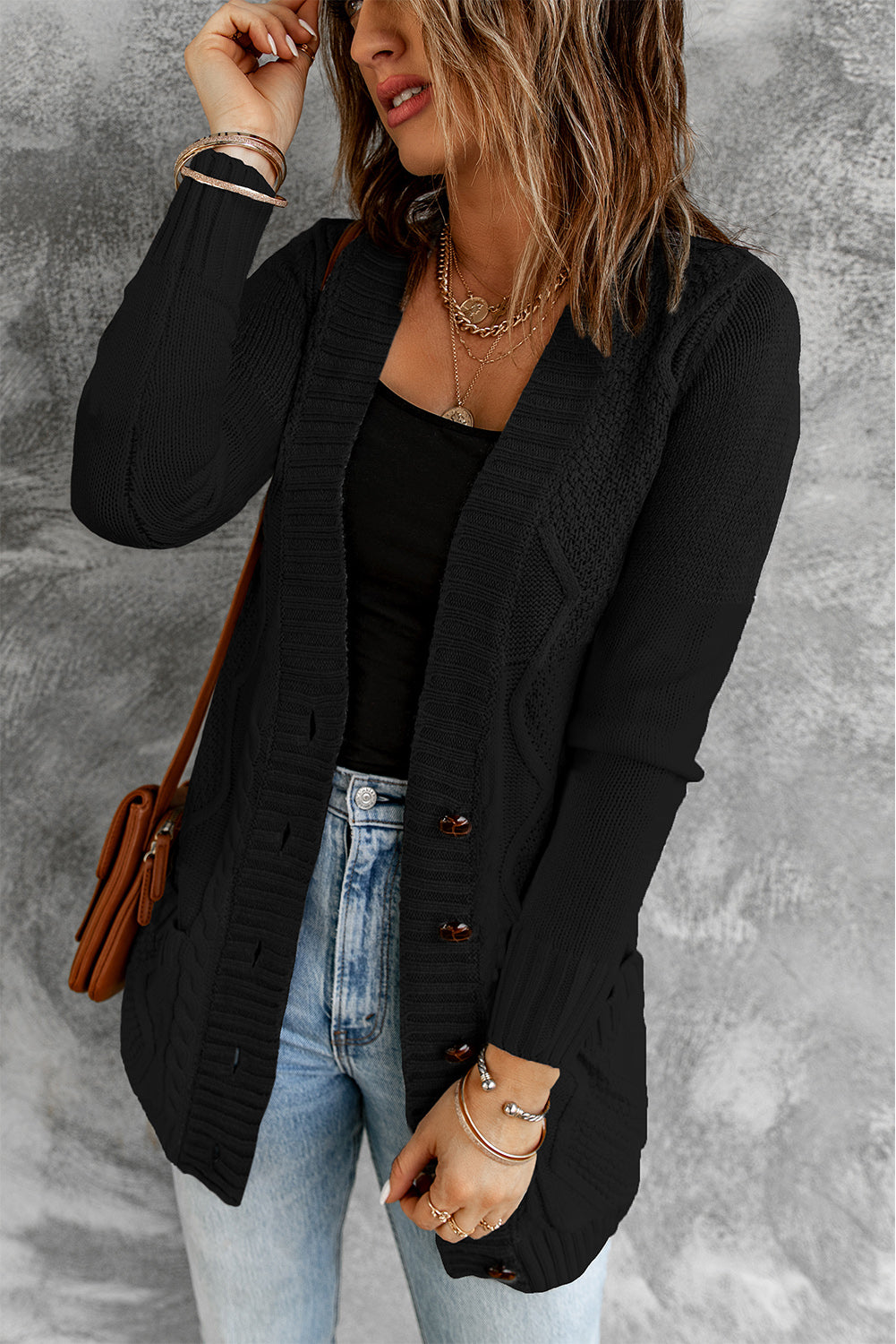 Comfy Front Pocketed Cardigan