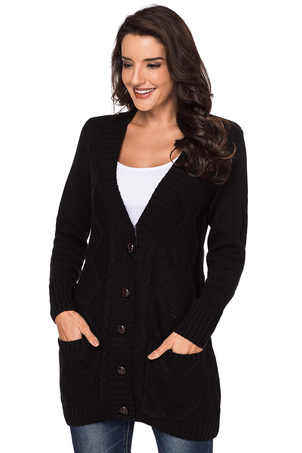 Comfy Front Pocketed Cardigan