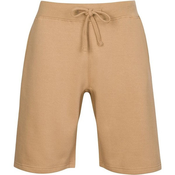 Men Fleece Sweat Shorts