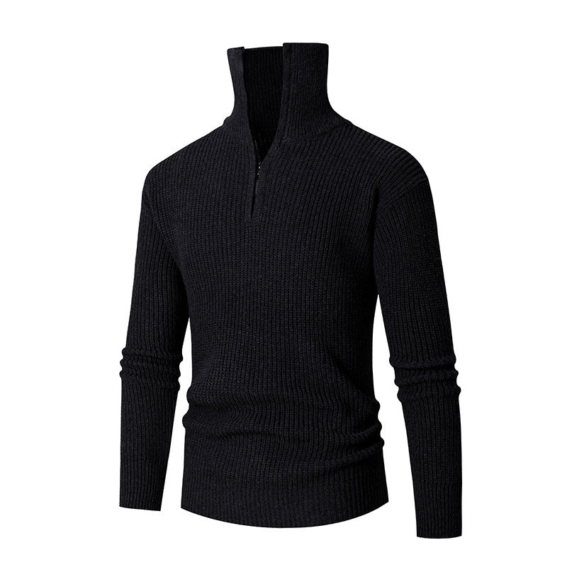 Men Thermal Slim Fit Turtleneck Sweater