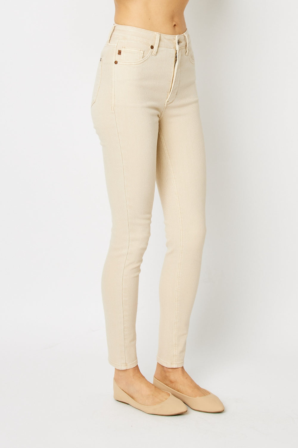 Plus Size Tummy Control Skinny Jeans