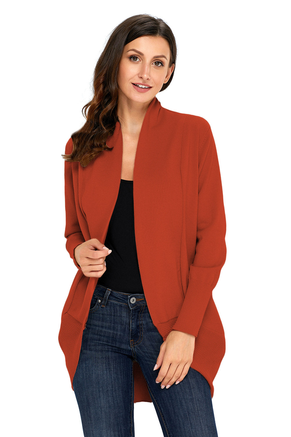 Khaki Super Soft Long Sleeve Blazer Cardigan