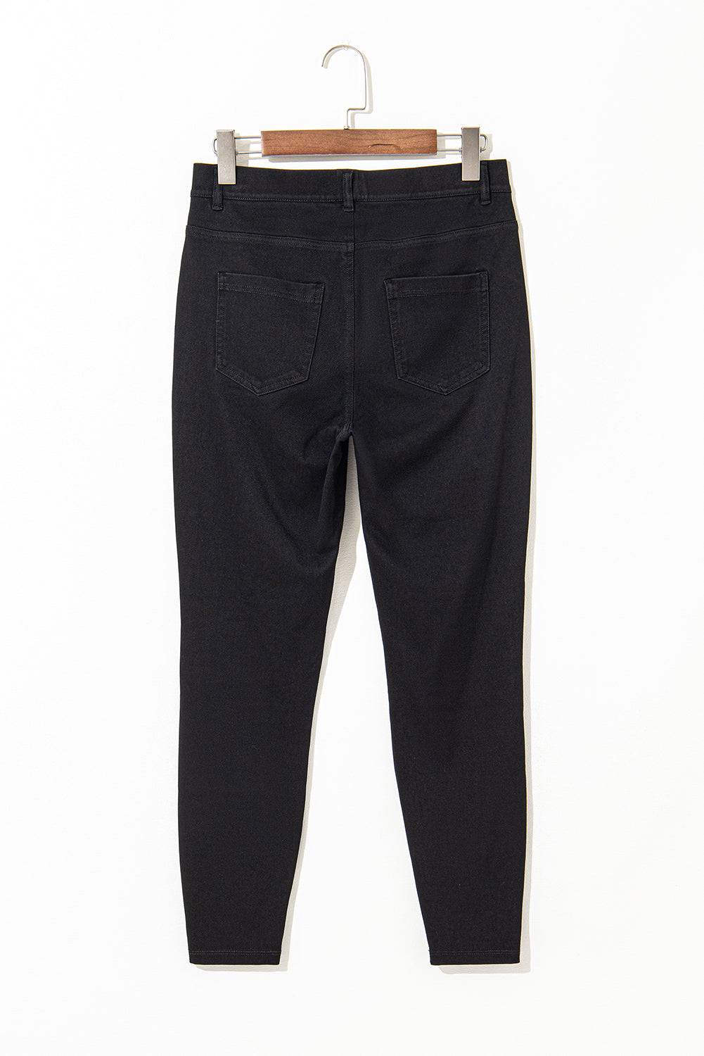 Black Skinny Fit High Waist Jeans