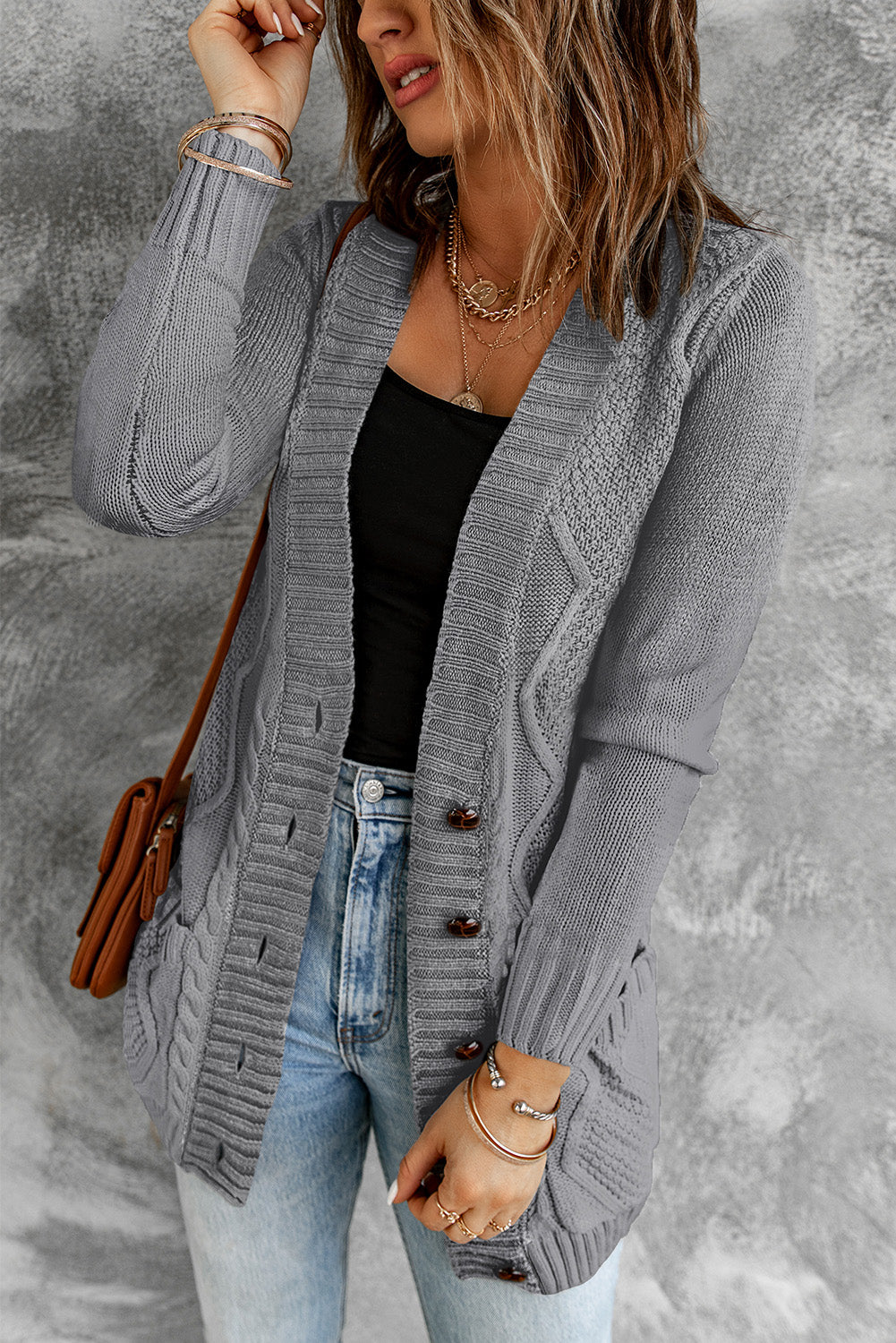 Comfy Front Pocketed Cardigan