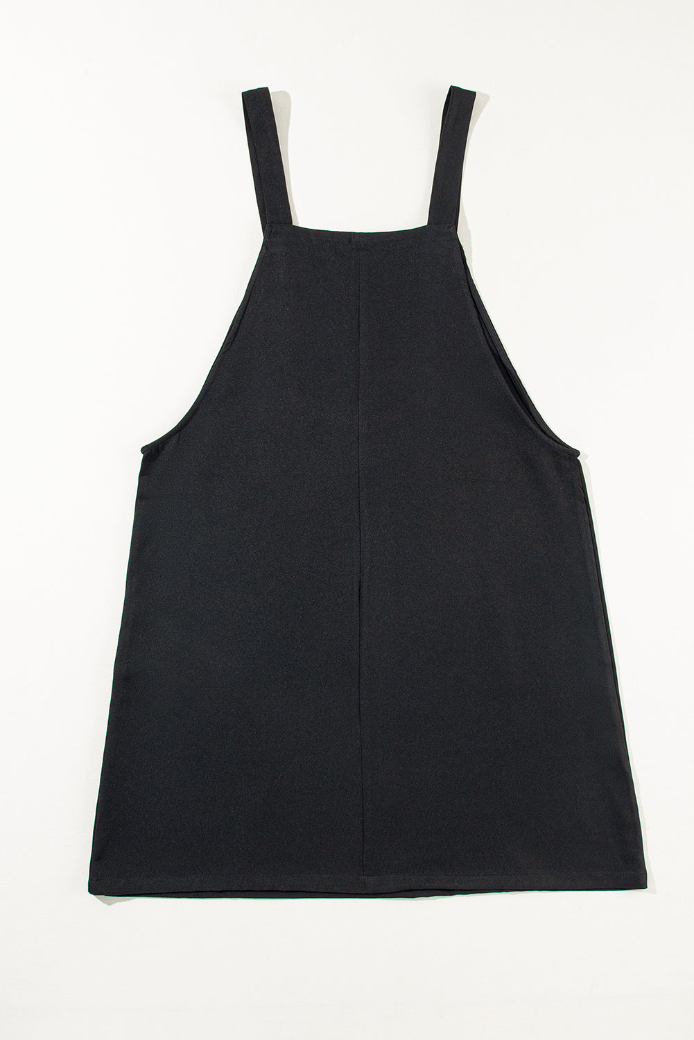 Black Plus Size Overall Dress