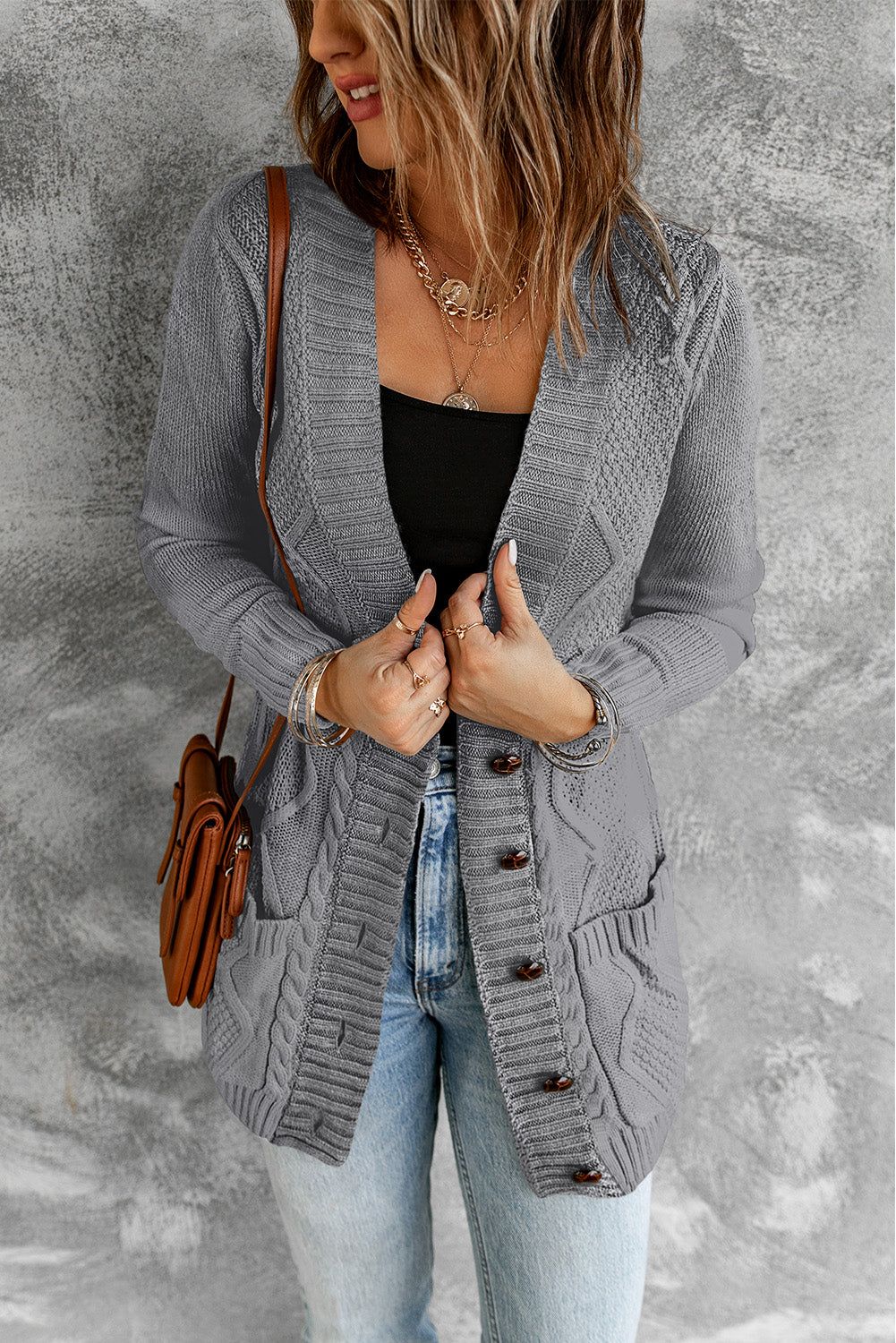 Comfy Front Pocketed Cardigan